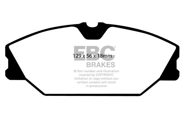 EBC DP21369 Brake Pad Set, disc brake DP21369