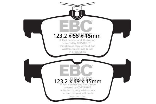 EBC DP22160 Brake Pad Set, disc brake DP22160