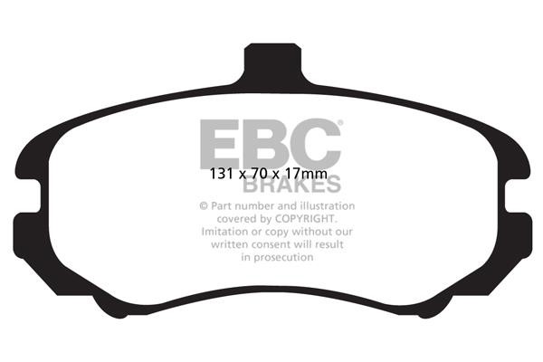 EBC DP22028 Brake Pad Set, disc brake DP22028