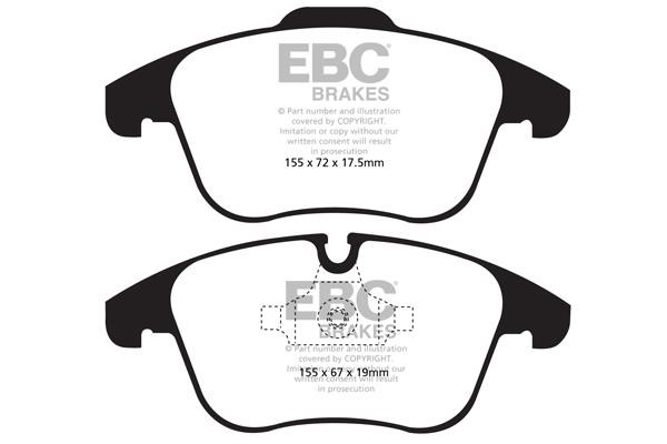 EBC DP22040 Brake Pad Set, disc brake DP22040