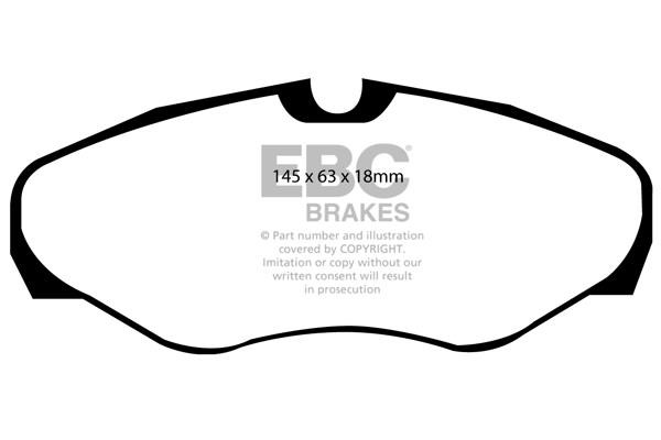 EBC DP21461 Brake Pad Set, disc brake DP21461