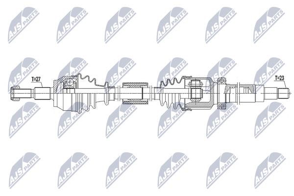 Drive shaft NTY NPW-FR-113