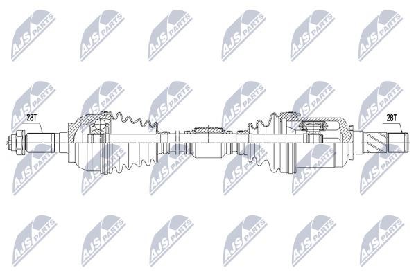 Drive shaft NTY NPW-MZ-060