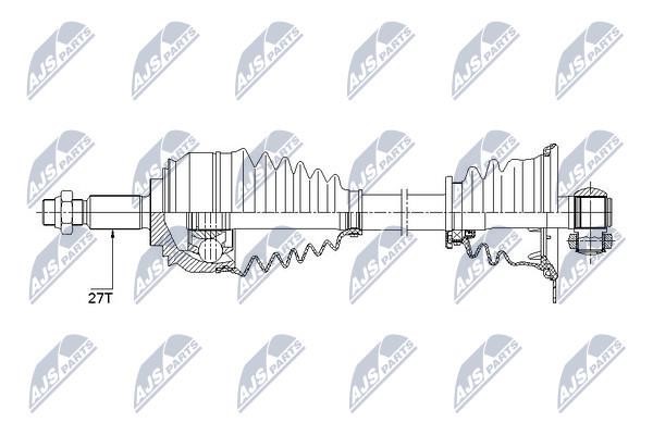 NTY Drive shaft – price 233 PLN