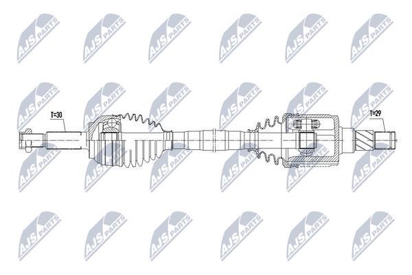Drive shaft NTY NPW-CH-078