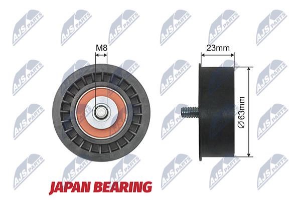 NTY RNK-PL-019 Tensioner pulley, timing belt RNKPL019