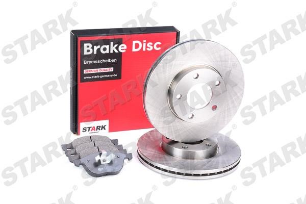 Stark SKBK-1090170 Front ventilated brake discs with pads, set SKBK1090170