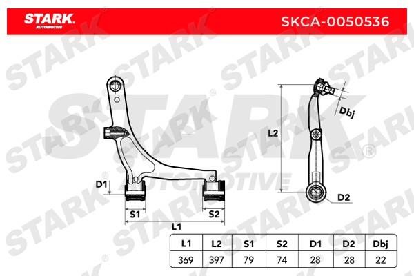 Stark SKCA-0050536 Track Control Arm SKCA0050536