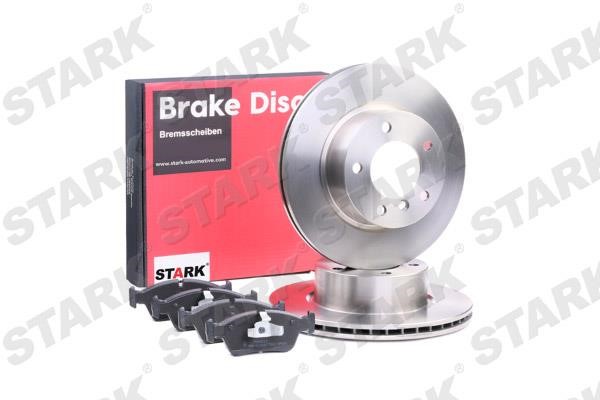 Stark SKBK-1090183 Front ventilated brake discs with pads, set SKBK1090183