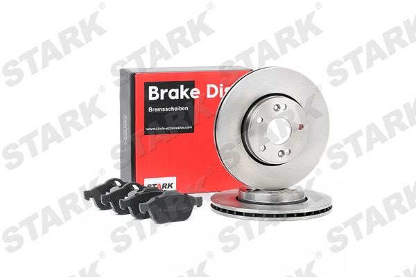 Stark SKBK-1090226 Front ventilated brake discs with pads, set SKBK1090226