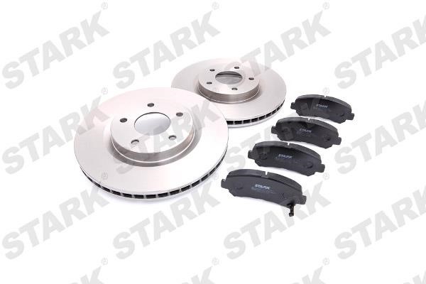 Stark SKBK-1090121 Front ventilated brake discs with pads, set SKBK1090121