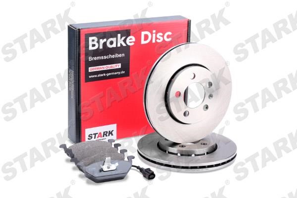 Stark SKBK-1090002 Front ventilated brake discs with pads, set SKBK1090002