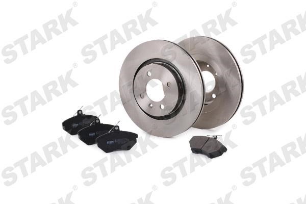 Stark SKBK-1090271 Front ventilated brake discs with pads, set SKBK1090271