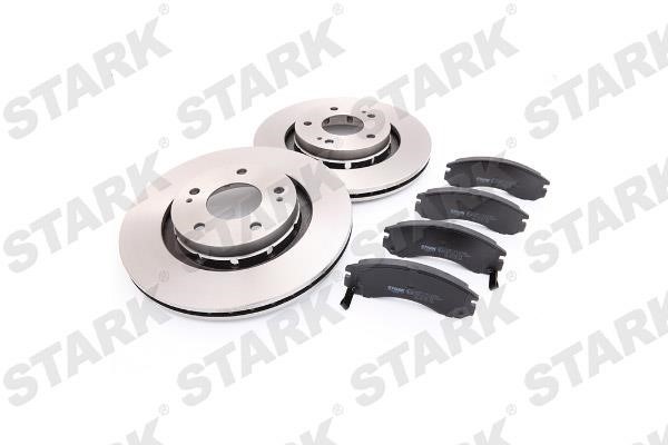 Stark SKBK-1090064 Front ventilated brake discs with pads, set SKBK1090064