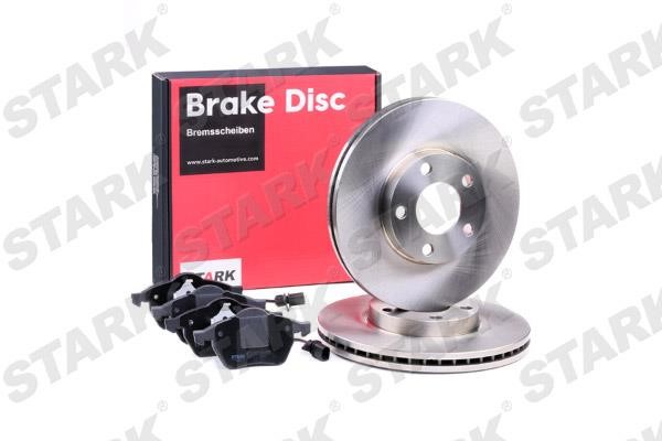 Stark SKBK-1090040 Front ventilated brake discs with pads, set SKBK1090040