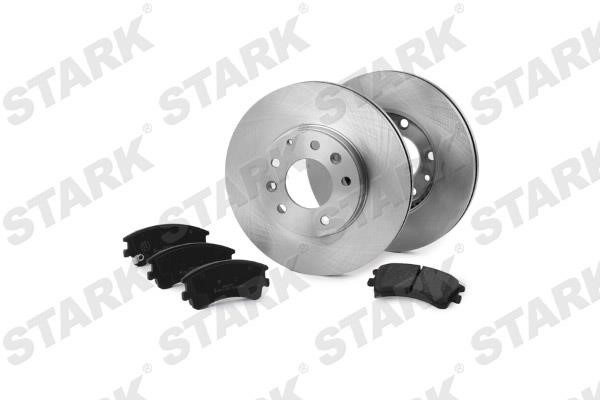 Stark SKBK-1090101 Front ventilated brake discs with pads, set SKBK1090101