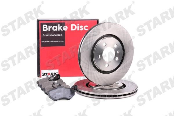 Stark SKBK-1090179 Front ventilated brake discs with pads, set SKBK1090179