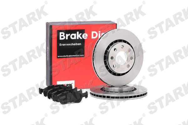 Stark SKBK-1090153 Front ventilated brake discs with pads, set SKBK1090153