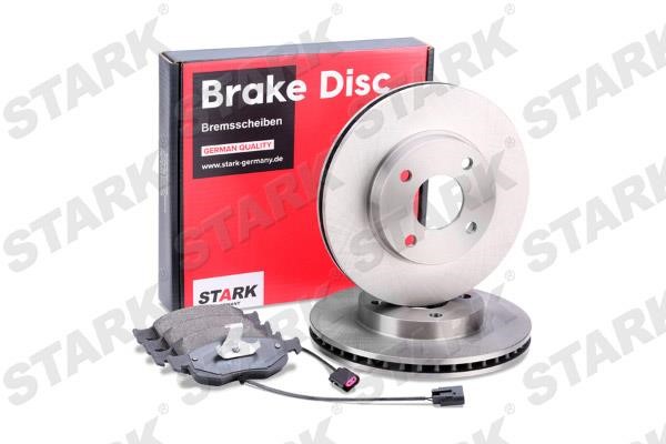 Stark SKBK-1090311 Front ventilated brake discs with pads, set SKBK1090311