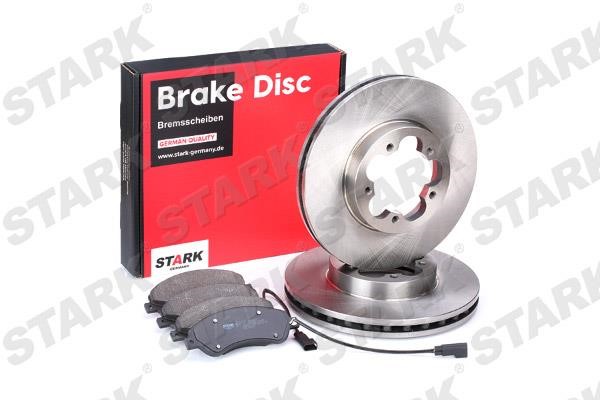 Stark SKBK-1090253 Front ventilated brake discs with pads, set SKBK1090253