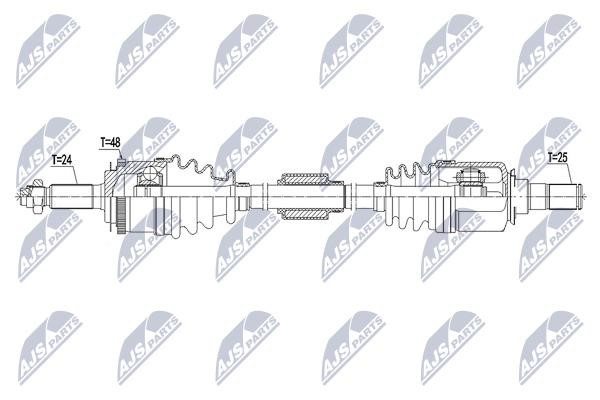 Drive shaft NTY NPW-HY-551