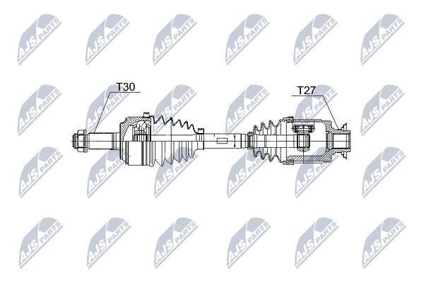 Drive shaft NTY NPW-HD-062