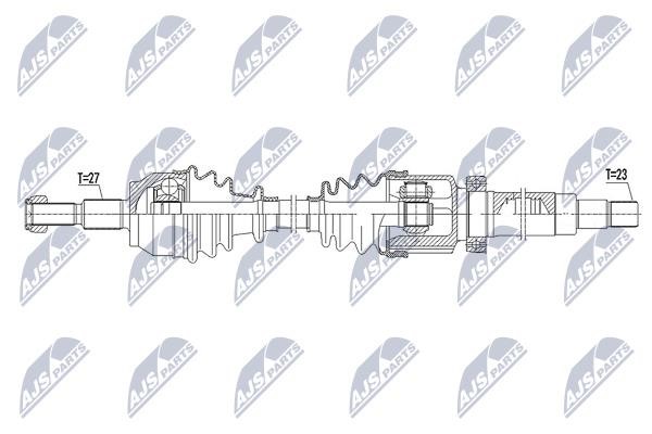 Drive shaft NTY NPW-FR-111