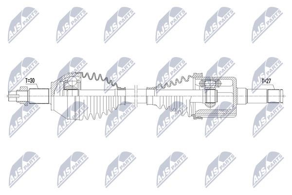 Drive shaft NTY NPW-AR-008