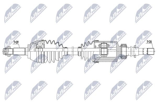 NTY Drive shaft – price 340 PLN