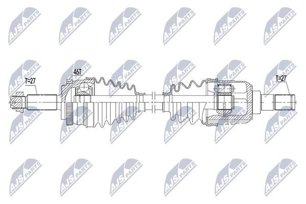 Drive shaft NTY NPW-KA-364