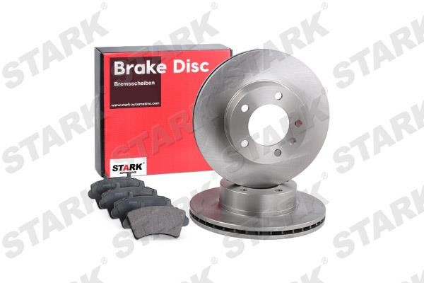 Stark SKBK-1090265 Front ventilated brake discs with pads, set SKBK1090265