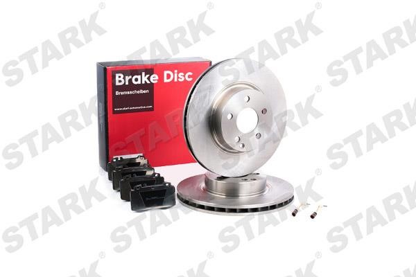 Stark SKBK-1090246 Front ventilated brake discs with pads, set SKBK1090246