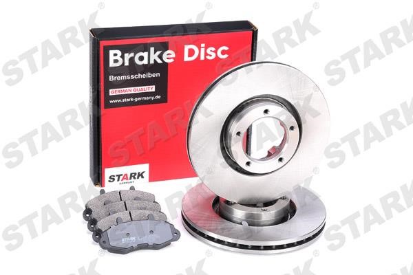 Stark SKBK-1090223 Front ventilated brake discs with pads, set SKBK1090223