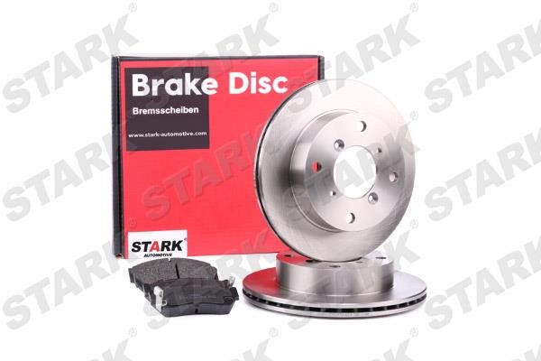 Stark SKBK-1090189 Front ventilated brake discs with pads, set SKBK1090189