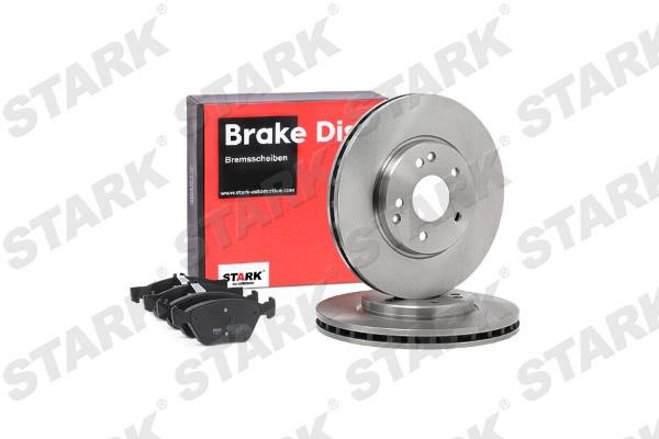 Stark SKBK-1090267 Front ventilated brake discs with pads, set SKBK1090267
