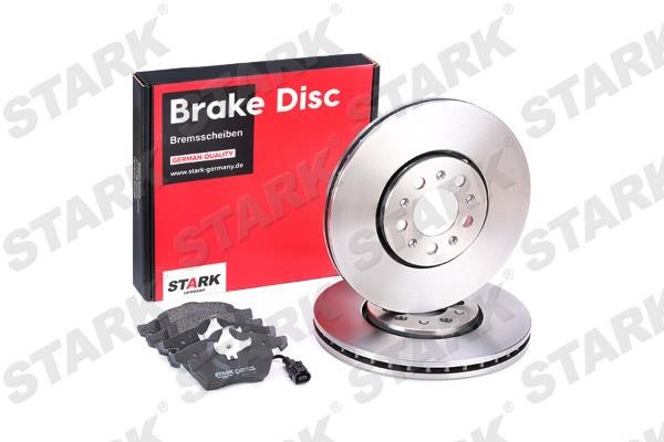 Stark SKBK-1090351 Front ventilated brake discs with pads, set SKBK1090351