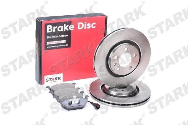 Stark SKBK-1090006 Front ventilated brake discs with pads, set SKBK1090006