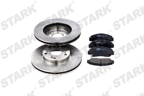 Stark SKBK-1090176 Front ventilated brake discs with pads, set SKBK1090176