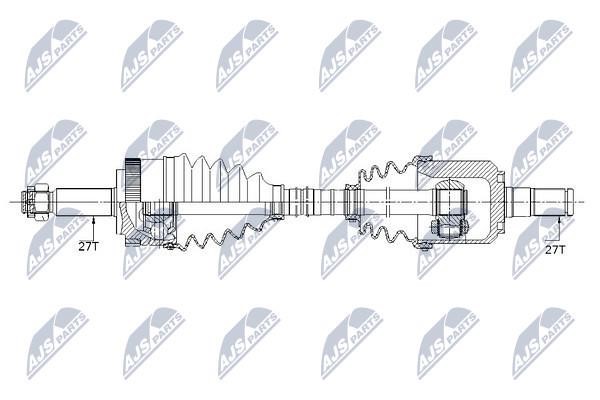 Drive shaft NTY NPW-HY-543