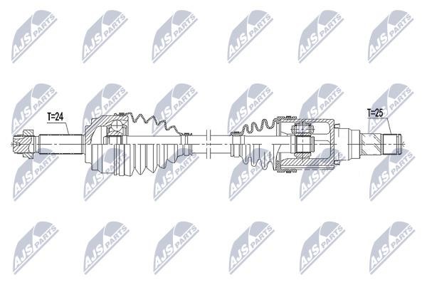 Drive shaft NTY NPW-MS-063