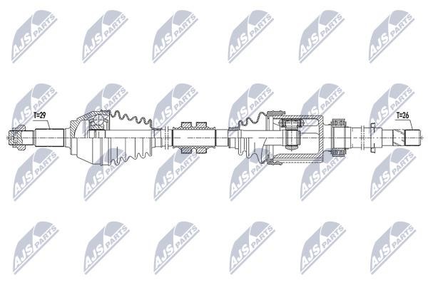 NTY Drive shaft – price 359 PLN