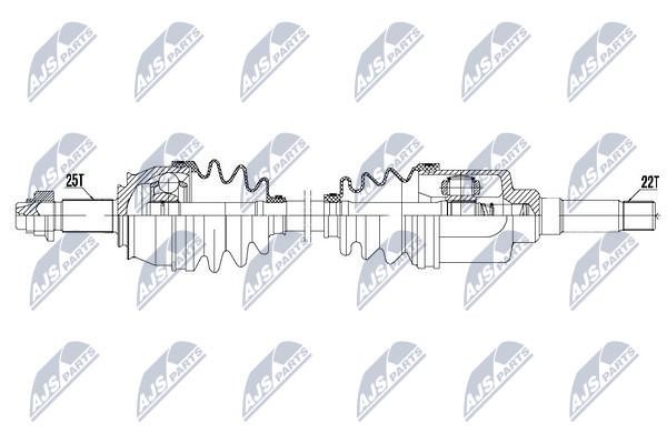 Drive shaft NTY NPW-CT-071