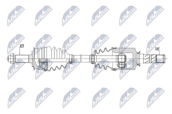 Drive shaft NTY NPW-SB-027