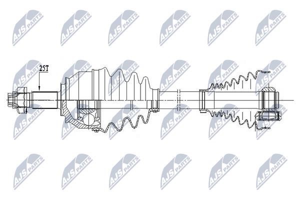 Drive shaft NTY NPW-FT-033