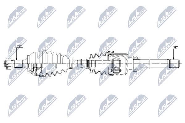 Drive shaft NTY NPW-CT-081