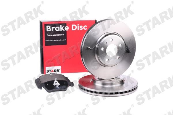 Stark SKBK-1090168 Front ventilated brake discs with pads, set SKBK1090168