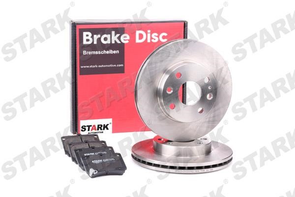 Stark SKBK-1090202 Front ventilated brake discs with pads, set SKBK1090202