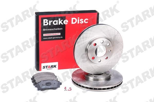 Stark SKBK-1090116 Front ventilated brake discs with pads, set SKBK1090116