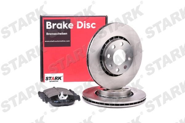 Stark SKBK-1090216 Front ventilated brake discs with pads, set SKBK1090216