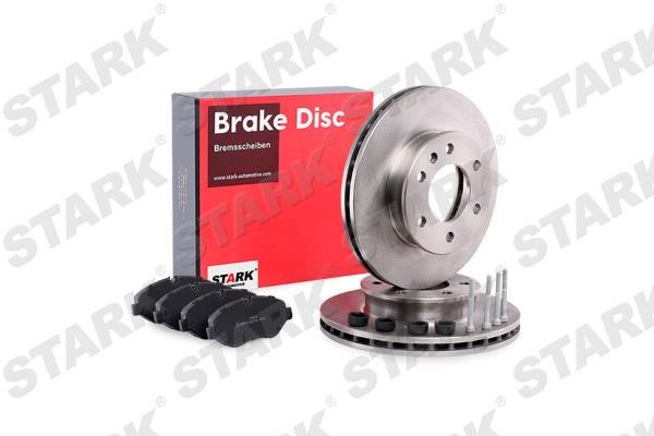 Stark SKBK-1090167 Front ventilated brake discs with pads, set SKBK1090167